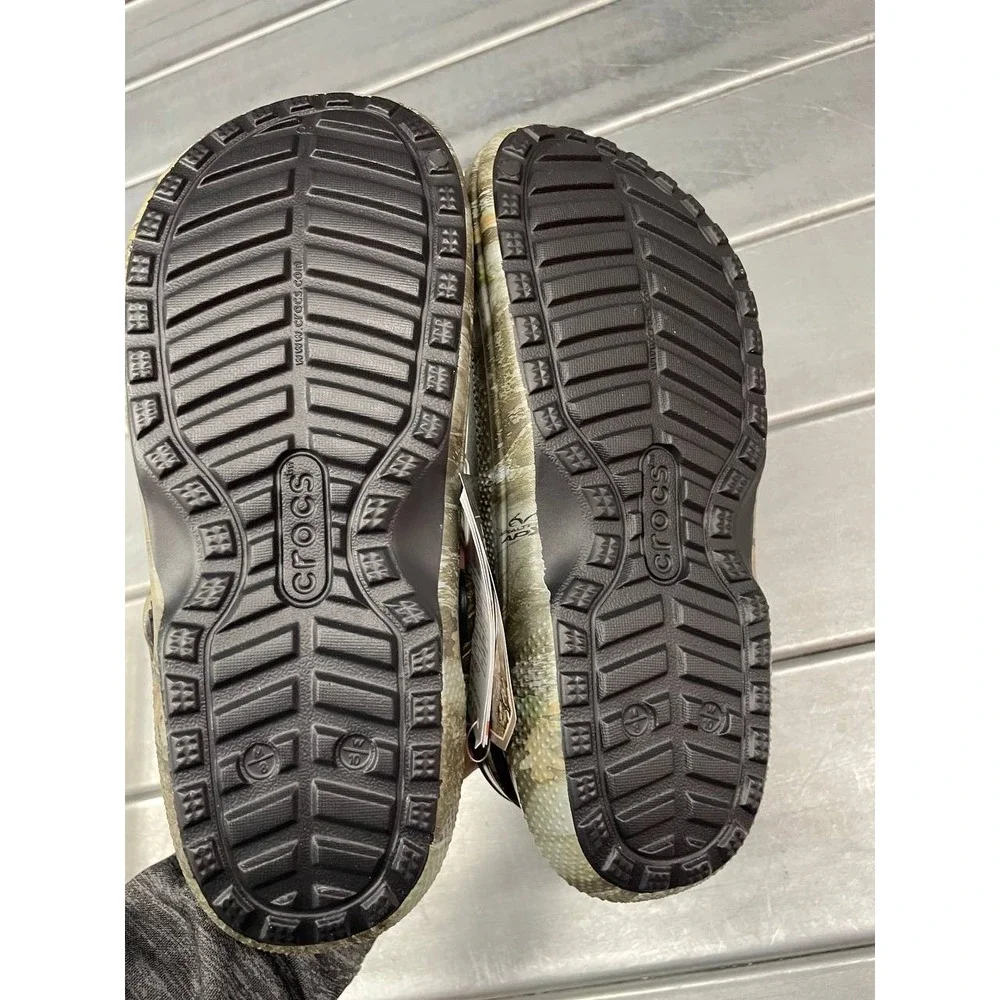 Crocs Real Tree APX Lined Classic Clog Mens 8 Womens 10‎ Camo Comfort